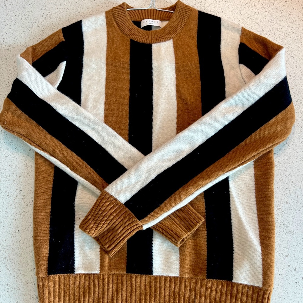 Men’s Small Sandro Sweater Striped